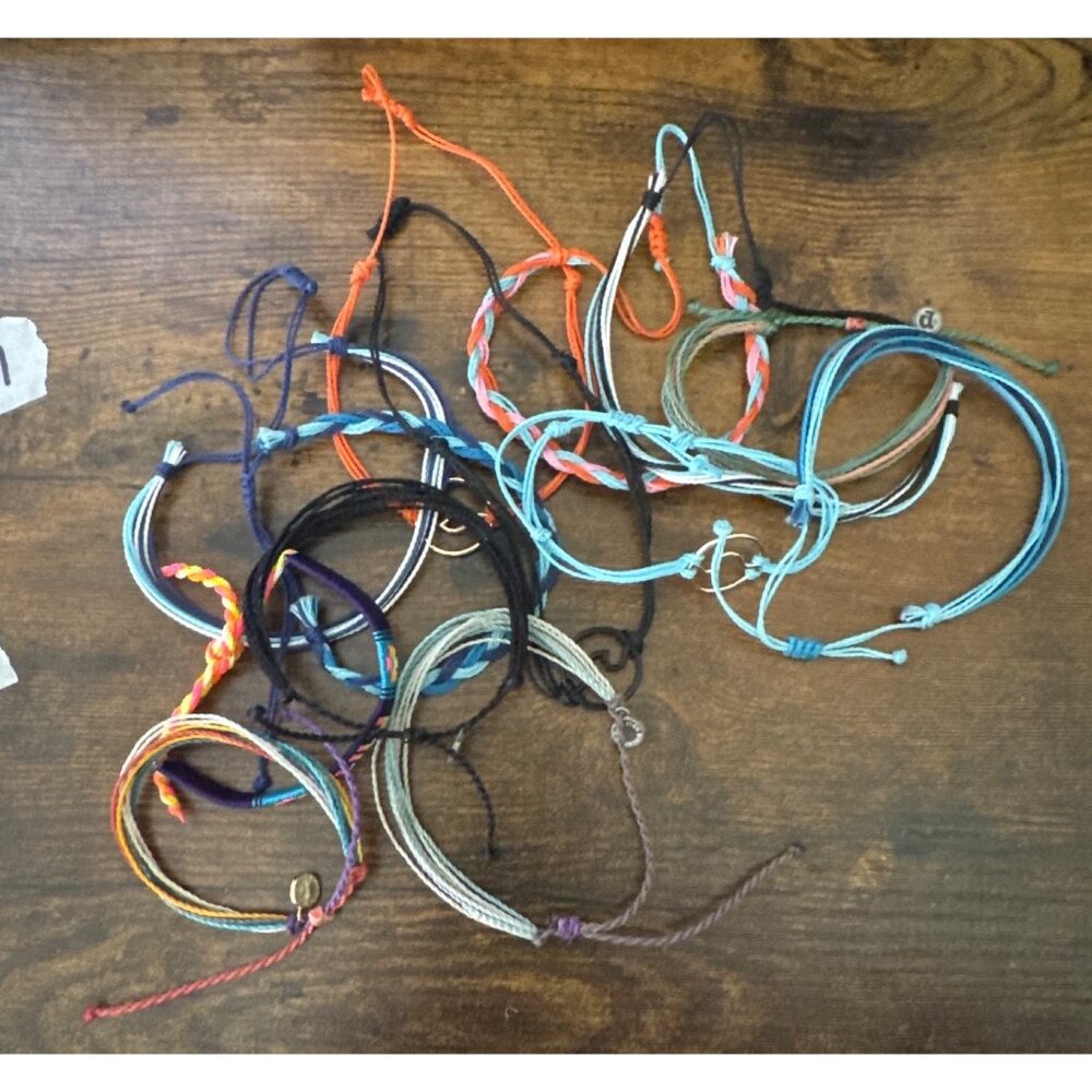 Lot of Boho String Bracelets Pura Vida Plus LILY Bracelet - Picture 2 of 5